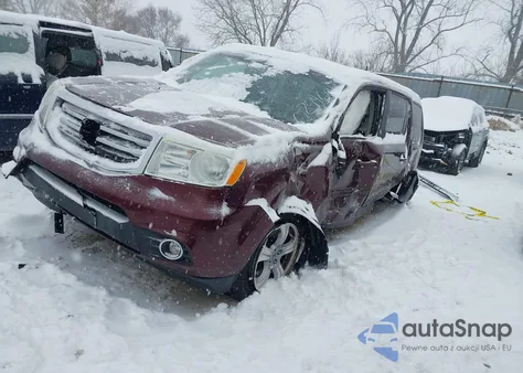2013 Honda Pilot Ex-L из США, поврежденный, VIN 5FNYF4H53DB024468